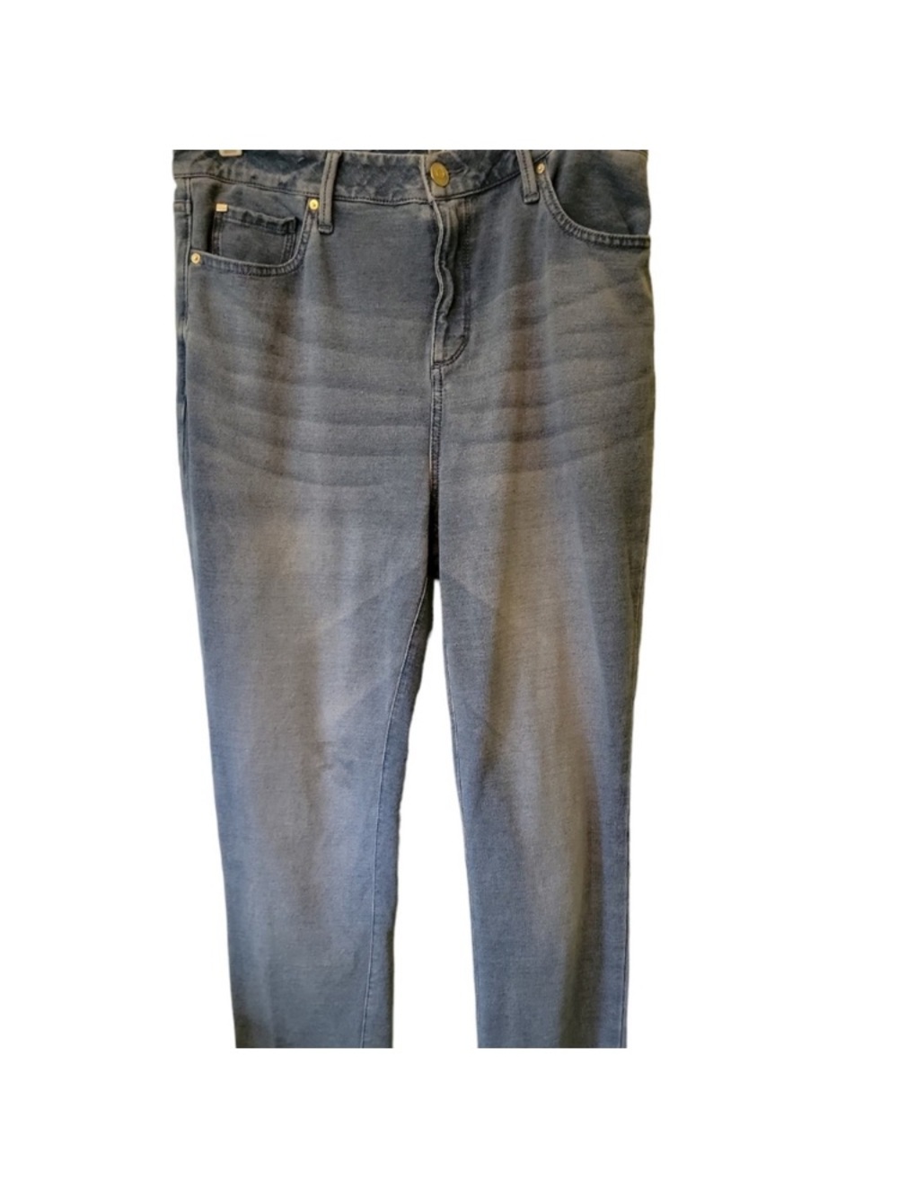 Chico's Women's Skinny Jeans in Washed Blue-Gray